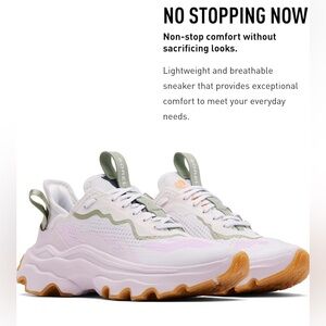 Sorel Women's Kinetic Breakthru Day Lace Shoes Nwt Size 10